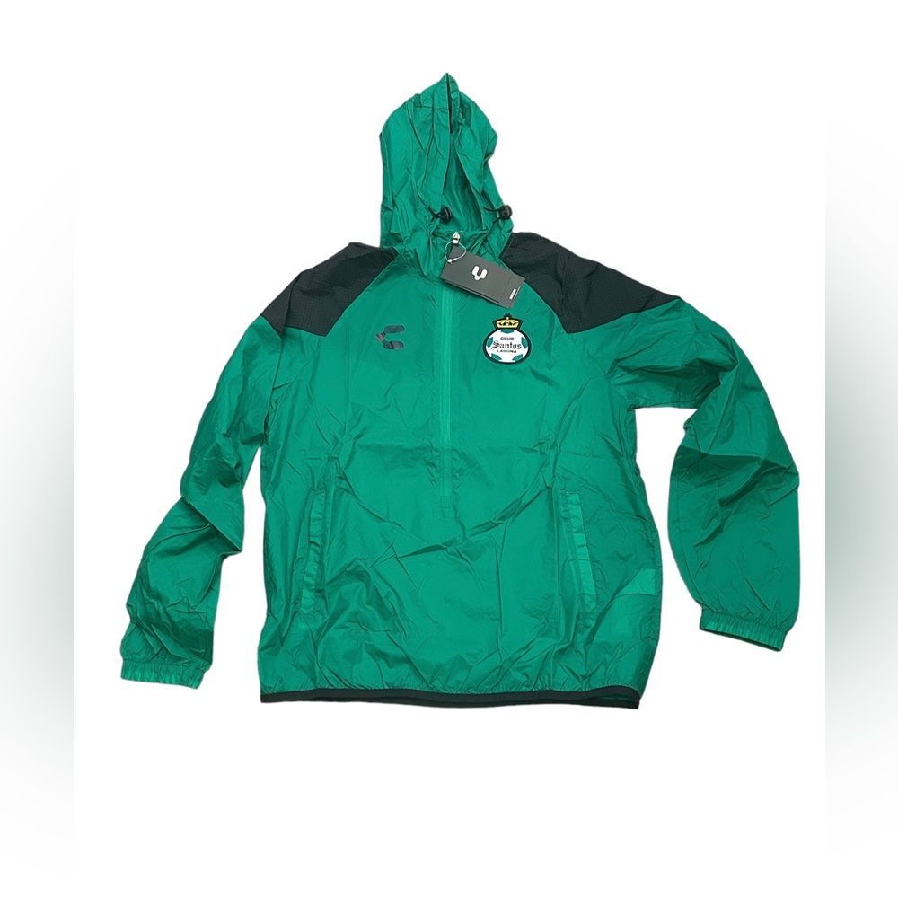 Club Santos Laguna Men’s Zip Up Windbreaker Jacket